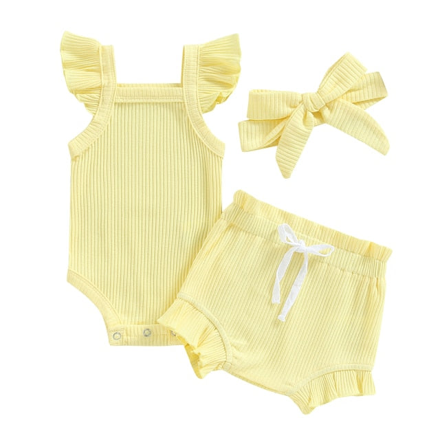 SOLEIA Summer Ruffle Outfit