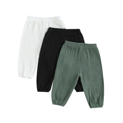 MUSLIN Pants Set of 3