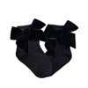 PAULINE Velvet Bowtie Socks