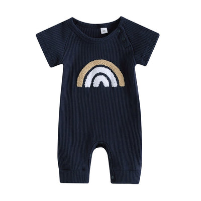 RAINBOW Waffle Knit Jumpsuit