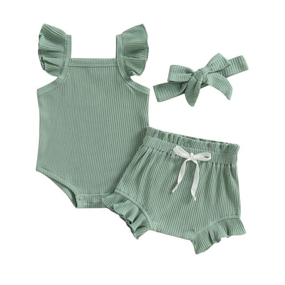SOLEIA Summer Ruffle Outfit