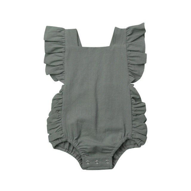 PAULINE Ruffle Romper
