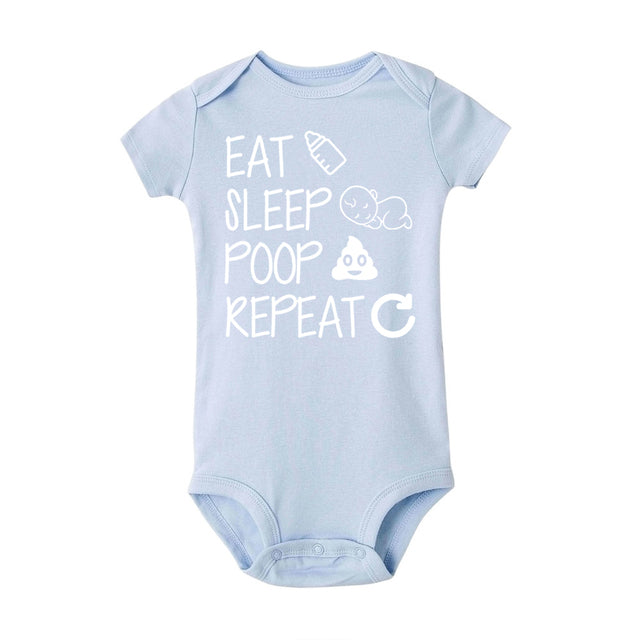 EAT SLEEP POOP REPEAT Onesie