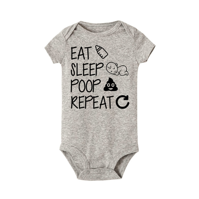 EAT SLEEP POOP REPEAT Onesie