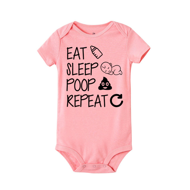 EAT SLEEP POOP REPEAT Onesie