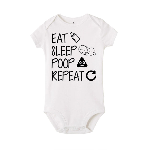 EAT SLEEP POOP REPEAT Onesie