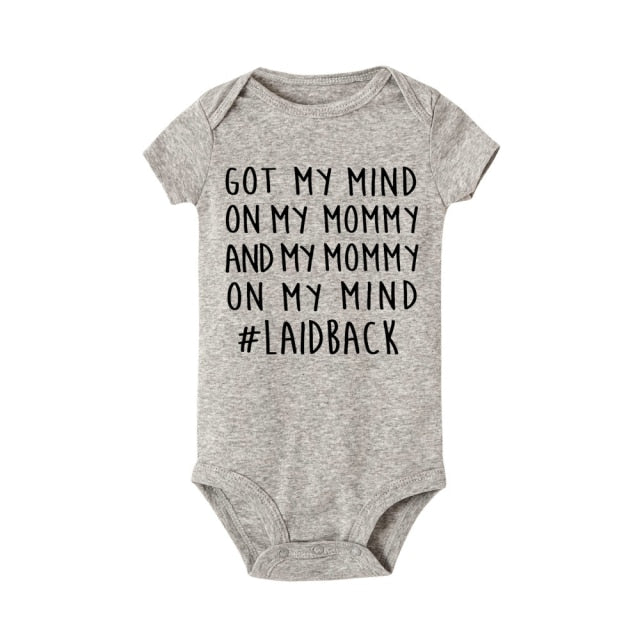 MIND ON MY MOMMY Onesie