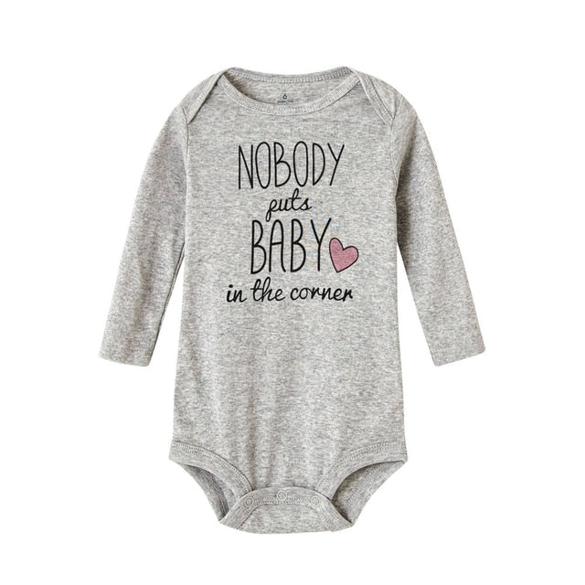 NOBODY PUTS BABY IN THE CORNER Onesie