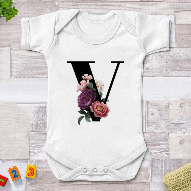 ALPHABET Onesie